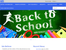 Tablet Screenshot of lewistonschools.net